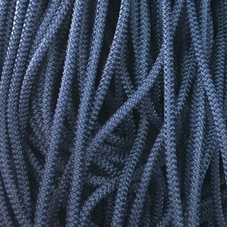 Шнур круглый 6 мм шх синий (100 метров)