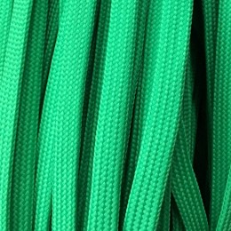Шнур плоский чехол ПЭ40 10мм зеленый (100 метров)