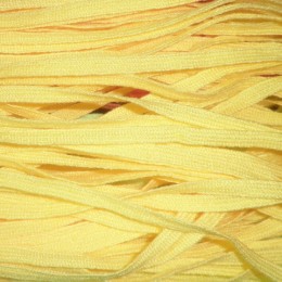 Шнур плоский АК 6мм желтый (50 метров)