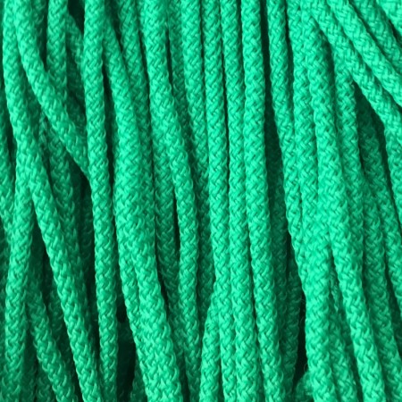 Шнур круглый 4 мм зеленый (200 метров)