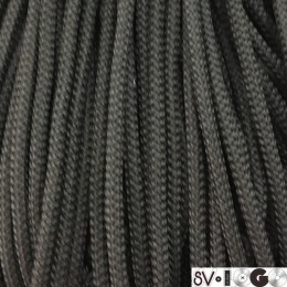 Шнур круглый 6мм шх черный (100 метров)