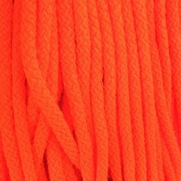 Шнур круглый 8мм акриловый оранжевый (100 метров)