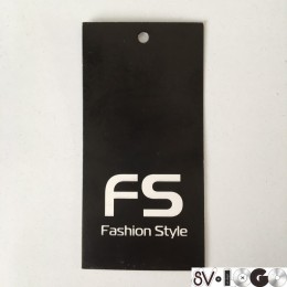 Этикетка картонная 5х10см Fashion Style (1000 штук)
