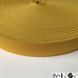 Резинка 20мм желтый (25 метров)