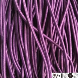 Резинка шнур производство 2,5см фиолетовый (50 метров)