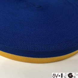 Тесьма окантовочная 20мм желтый синий Украина (50 метров)
