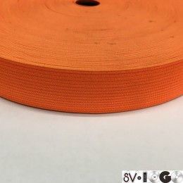 Резинка плоская 27мм оранжевый (40 метров)