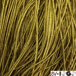 Резинка шнур производство 2,5см золото (50 метров)