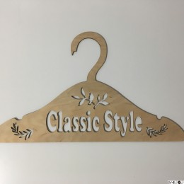 Плечики вешалки для одежды с логотипом Classik Style 4мм (Штука)